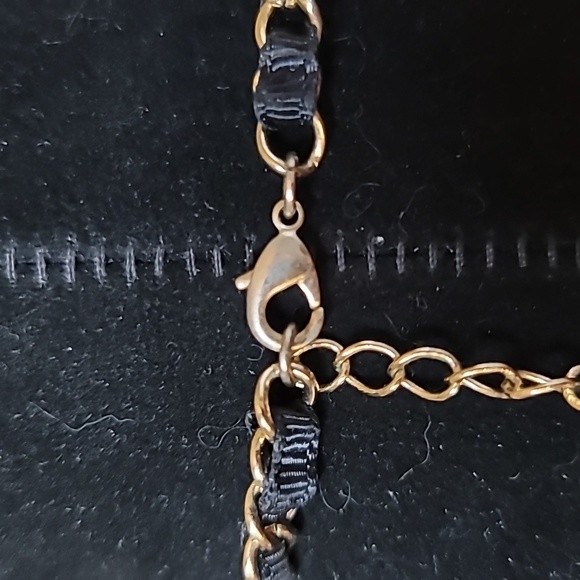 Vintage! BETSEY JOHNSON Hollywood Glam Leopard / Tiger Jewel Head Necklace. - Picture 7 of 9